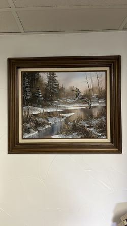 Anton Znaniecki -cache Lake Painting