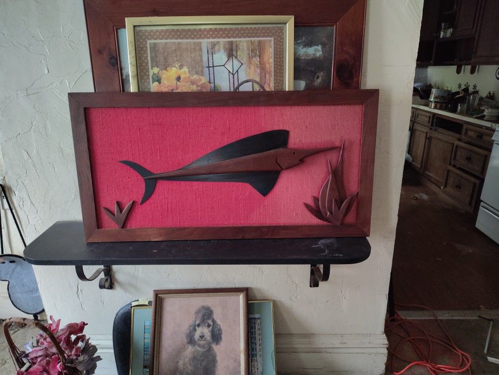 Swordfish Wood Picture