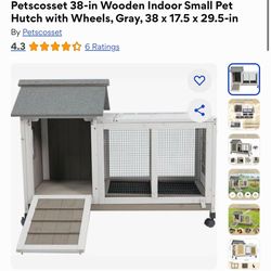 Rabbit Hutch NEW