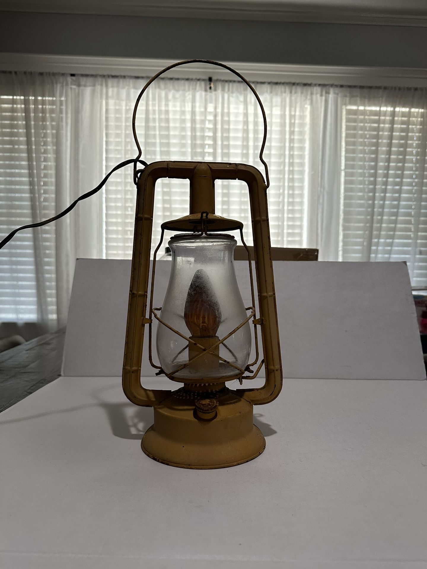 Vintage Monarch L.A Lantern with Plug In