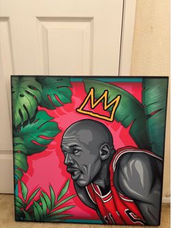 Michael Jordan King Art Print