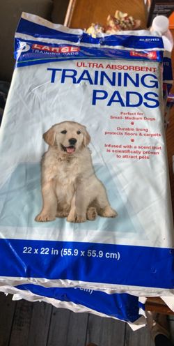 Training pads 12 packs all for 20