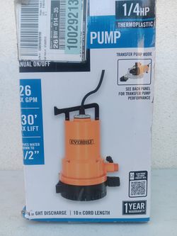 Submersible Pump 