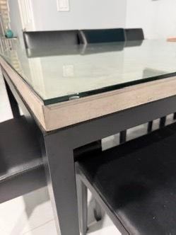 Crate & Barrel Parsons Concrete Top Table ($1,250)