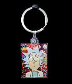 Rick And Morty Keychain