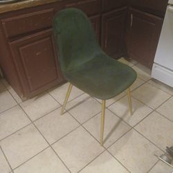 Green Velvet Chair (Set Of 4) 