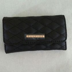 New small black Rampage wallet