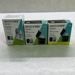 Accu-Chek Guide Test Strips & Solution 
