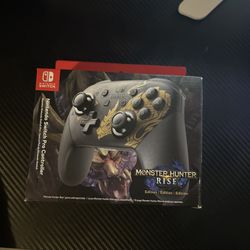 Monster Hunter Rise Pro Controller Sealed