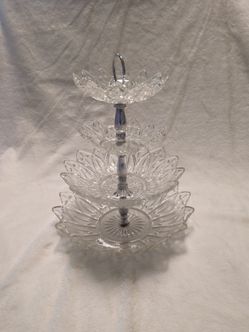 Vintage four tier candy dish