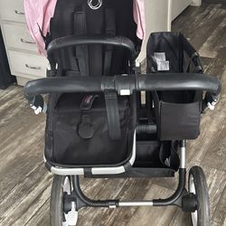 Bugaboo Donkey With Bassinet, Car seat Adapter, And Extra Sun Cover