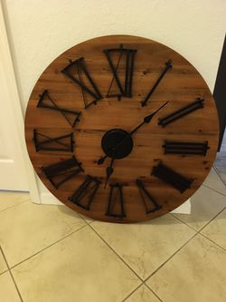Wooden Wall clock