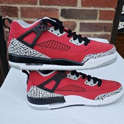 Jordan Air Jordan FQ9351-600 Boys 7Y Red Black Gray Sneakers