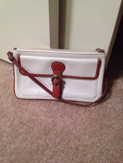 White coach wristlet