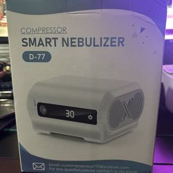 Smart Nebulizer, Digital Display Nebulizer Machine for Adults and Kids Open Box