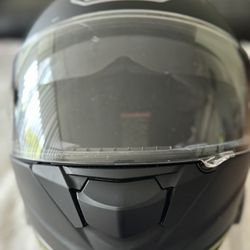 SHOEI Black Motorcycle Helmet For Men 