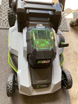 New condition EGO LM2125SP  MODEL 56 volt battery powered lawn mower self propelled