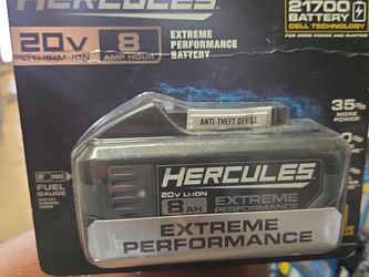Hercule Extreme Performance 20V 80Amp/hr NEW