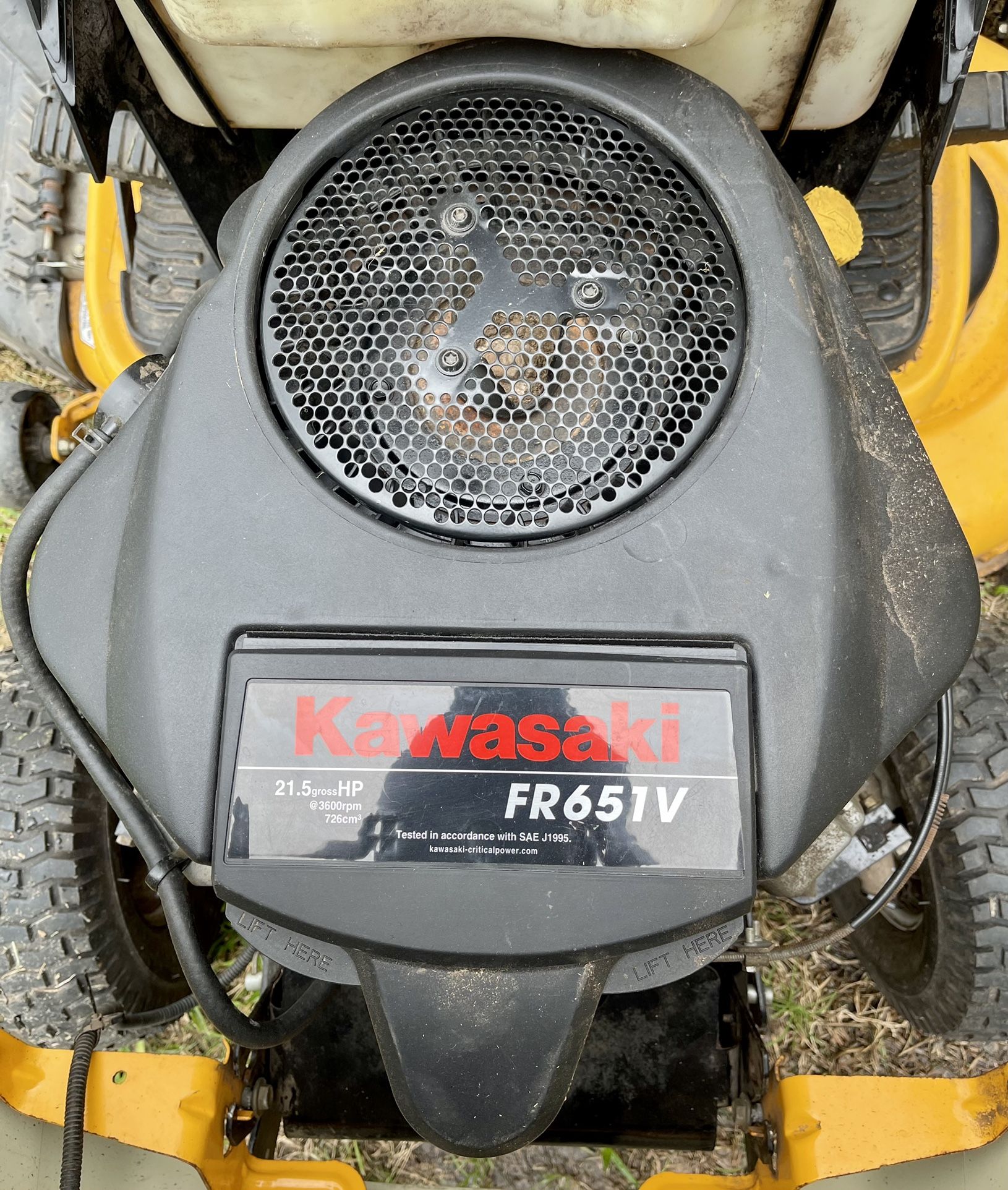21.5 HP Kawasaki V-Twin Engine