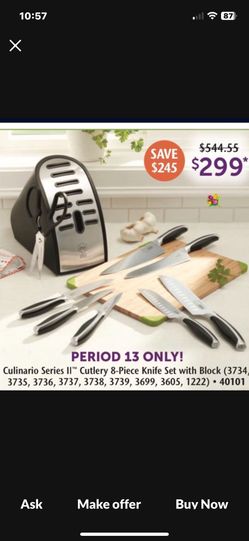 Set De Cuchillos 9 Piezas Prncess House 