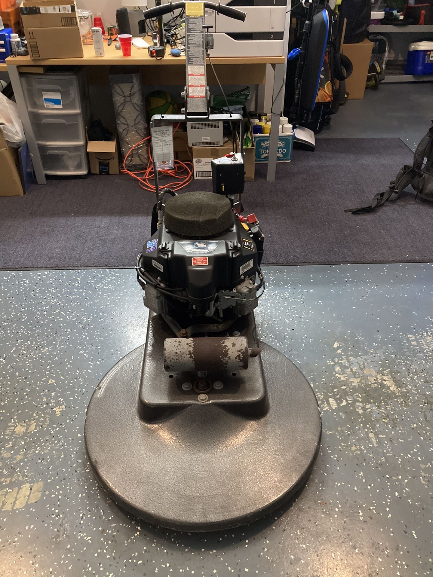 Burnisher High speed Buffer