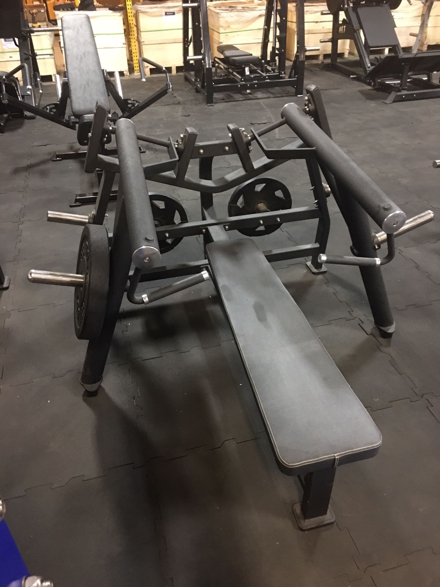 Plate Loaded Horizontal Chest Press