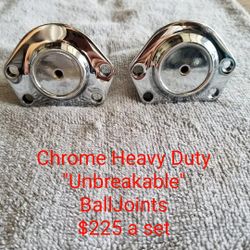 Chrome Heavy Duty "Unbreakable" Balljoints