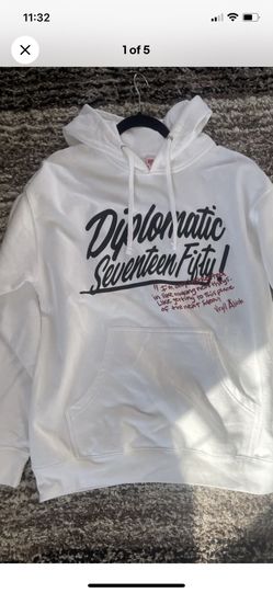 Diplomatic Seventeen Fifty Hoodie L
