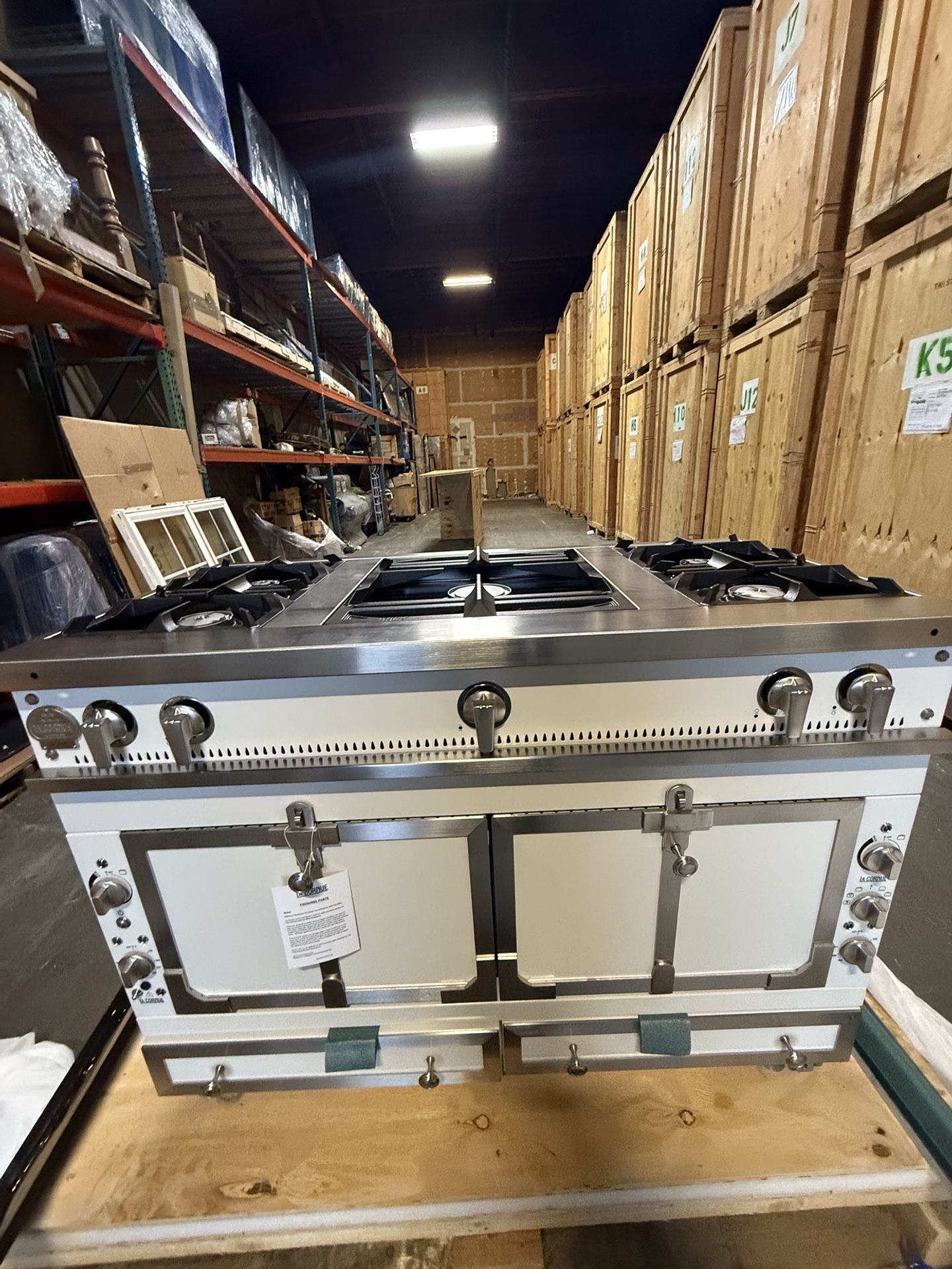 LA CORNUE Chateau 120 Range. New-in-Crate. 5-year Warranty. Retail Est. $70K, Sale $35K