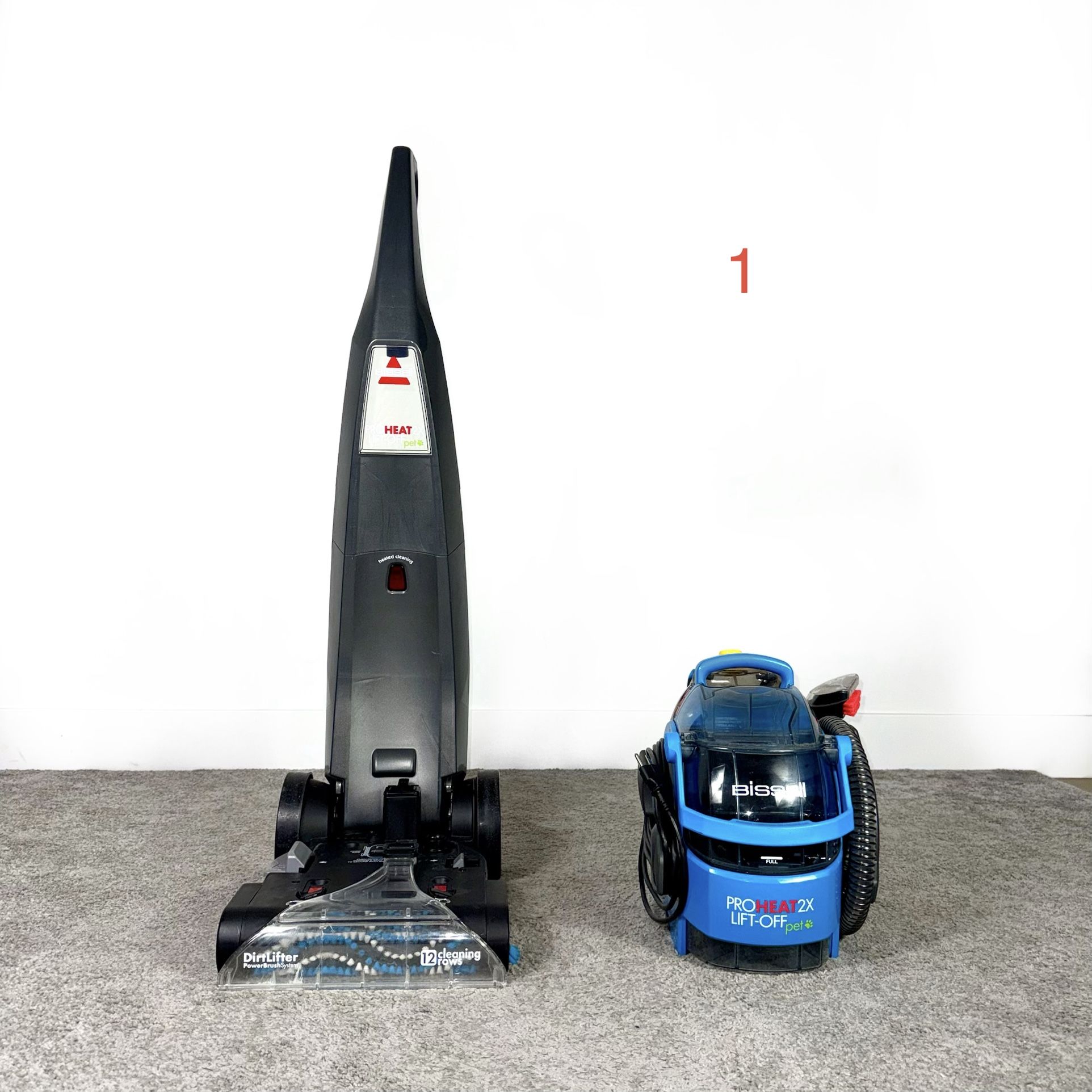 Bissell Pro Heat 2X Lift-Off Deep Cleaner Deluxe Pet Carpet Cleaner / Spot Cleaner