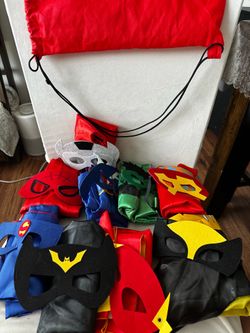 KIDS /  BOYS MASKS WITH CAPES
