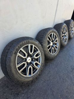 20" CHEVY  OEM  rims/wheels tires