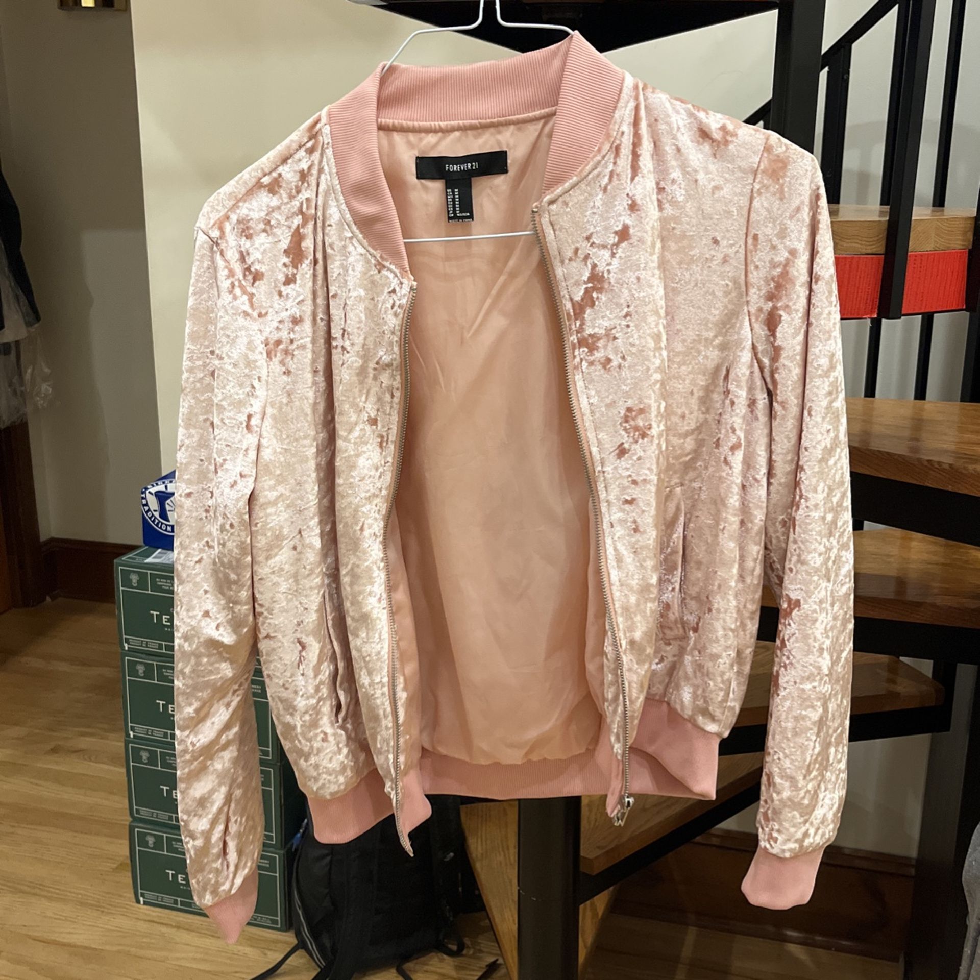 Forever 21 Pink Jacket - Size M