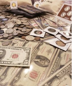 π΅Collection Estate Sale Coins Auction Lot Vintage Silver Bullion Currencyπ΅