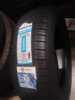 255/60R19 ( 2 NEW EVOLUXX TIRES installed
