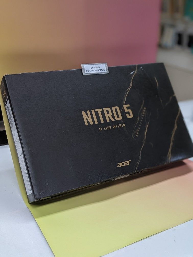 Acer Nitro 5 15.6 Inch Gaming Laptop New - Pay $1 today and pay the rest later -
