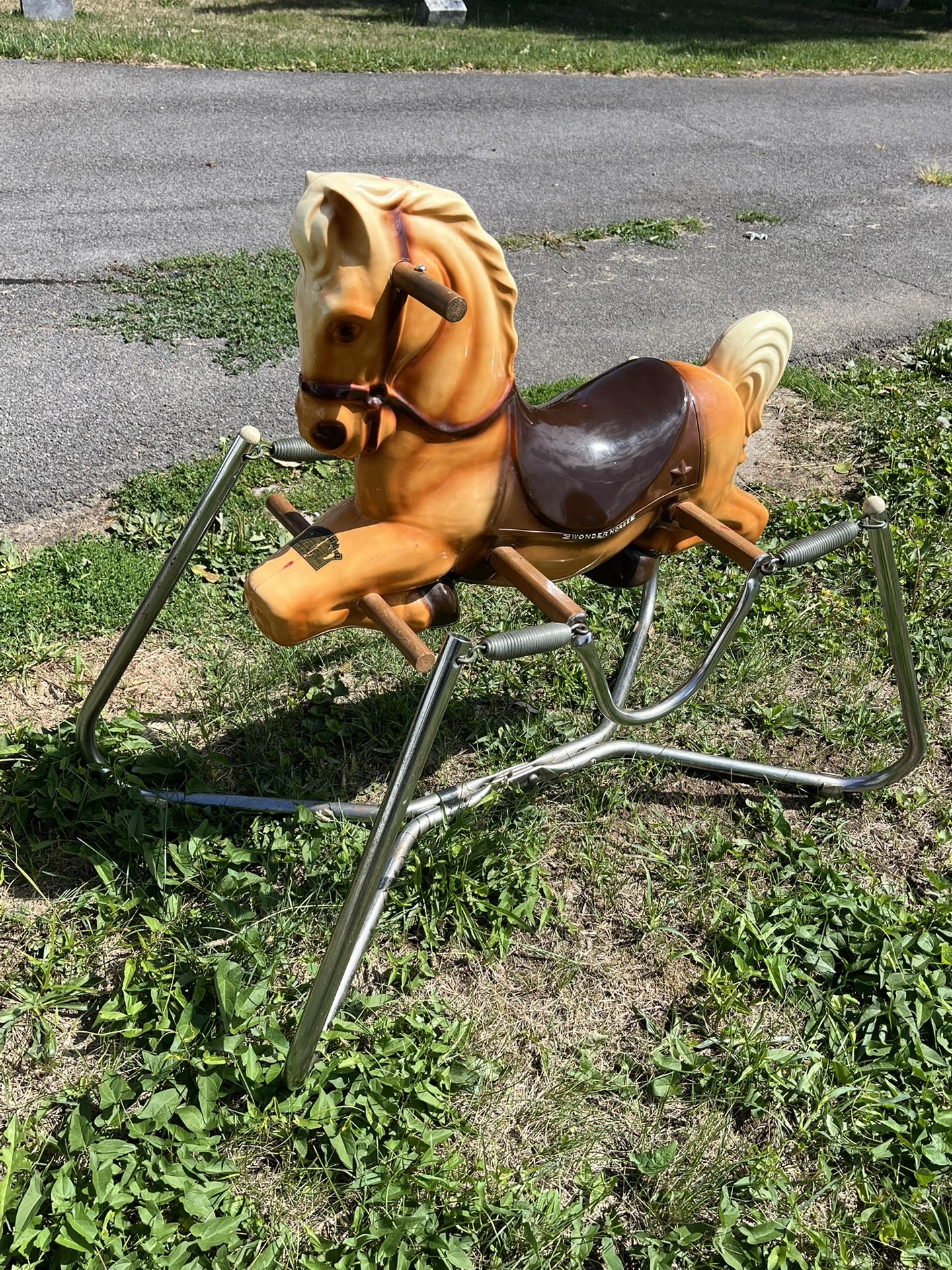 Vintage Wonder Horse Spring Bounce