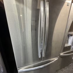 Kenmore 3 Door Stainless Steel Refrigerator