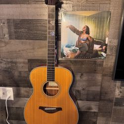Yamaha Acoustic Guitar With Reverb.
