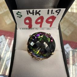 Mystic Topaz Ring