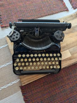 Corona Four Vintage Manual Typewriter