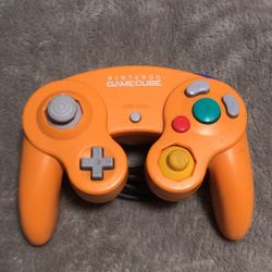 Spice Orange Gamecube Controller 