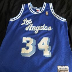 Shaqs Classic Lakers Jersey 