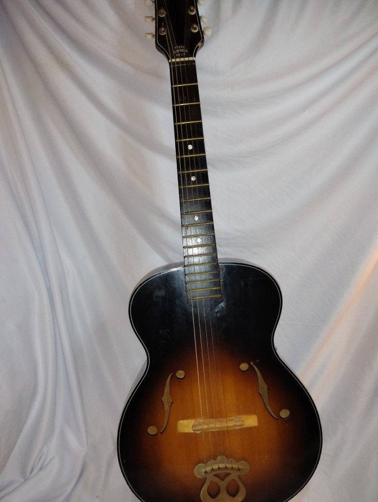 1950s-1960s Vintage Harmony Acoustic Guitar