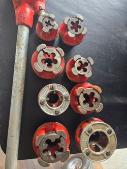 Ridgdid 11r pipe threading set