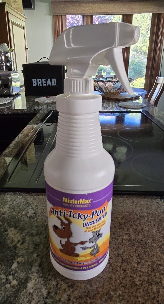 MisterMax Anti-Icky-Poo, Unscented, 16 Fl Oz Bottle