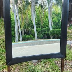 Wood Frame Mirror 