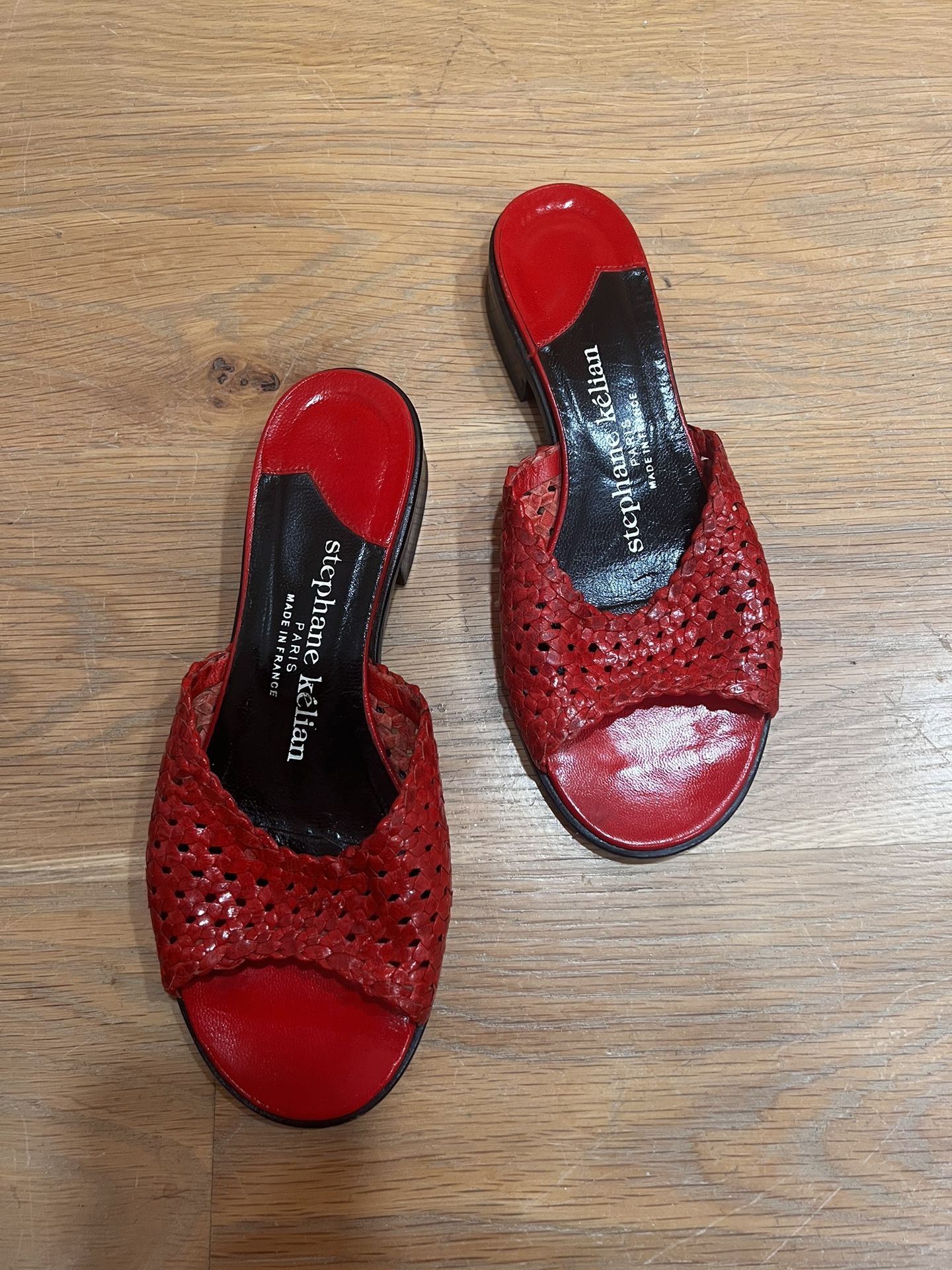 Stephane Kelian Leather Flats - Shoes
