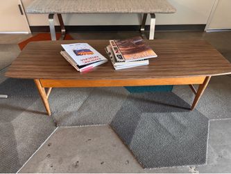 Wooden coffee table