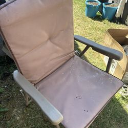 Set 4 Folding Outdoor Chairs 